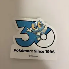 韓国 ポケモン 30周年ロゴ ステッカー ゼニガメ - メルカリ