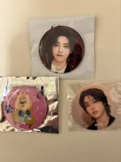 Stray Kids スキズ ハンジソン　缶バッジまとめ売り