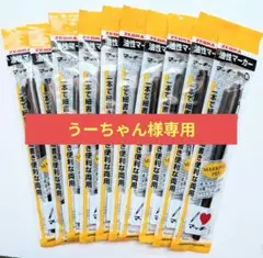 ゼブラマッキー極細黒 P-MO-120-MC-BK 10本