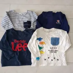 長袖カットソー トレーナーパーカー 90 95サイズ