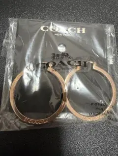 COACH フープピアス ローズゴールドカラーのサムネイル