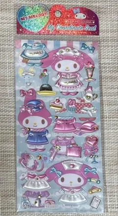マイメロディ　マイコーディネートシール