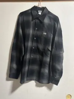 キャルトップ CALTOP オンブレ チェック 長袖 フランネル シャツ