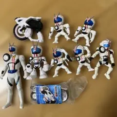 仮面ライダー ドライブフィギュア7体セット バイク付き