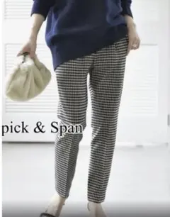 Spick ＆ Span 両面起毛テーパードパンツ 34サイズ