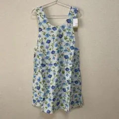 新品★シビラ★フリークロス エプロン★アレグリア★ブルー★日本製★イージーケア