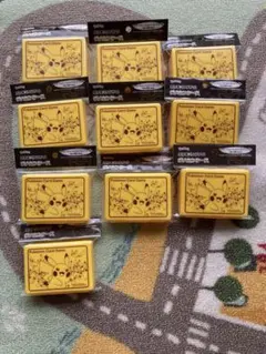【新品未開封】ポケモンカードゲーム ダメカンケース ピカチュウ大集合 10個