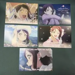 ラブライブ！サンシャイン!! 桜内梨子 バースデーポストカードセット