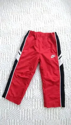 Nike 赤 ベビーキッズロングパンツ