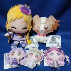 キミとアイドルプリキュア♪　ぬいぐるみ5種セット　新品　タグ付き