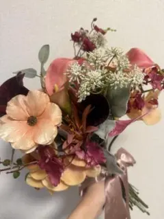 ウェディングブーケ＊アーティフィシャルフラワー