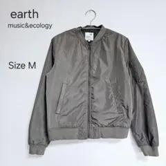 earth music&ecology MA-1 ブルゾン サイズM