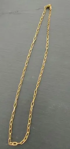 クリップチェーン♡ステンレス製♡ゴールドチェーンネックレス