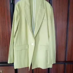 オンワード樫山　イエローグリーンジャケット 46