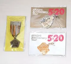 嵐 【5×20】【5×20and more】チャーム　会場限定　黄色セット