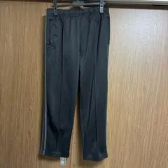 GU ブラック サイドストライプ パンツ Lサイズ