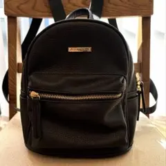 【美品】セシルマクビー ミニリュック 黒 高見え ゴールド金具 大人可愛い