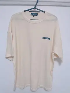 CODDEERR ワッフルTシャツ アイボリー Mサイズ