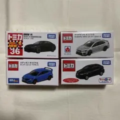 トミカ　BMW・シビック・WRX・C-HR 4台セットのサムネイル