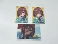 中野三玖 色紙とカードとシールセット - メルカリ