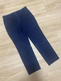 theory 0サイズ　デニム　現行タグ セオリー　ジーパン　ワイド　良品のサムネイル