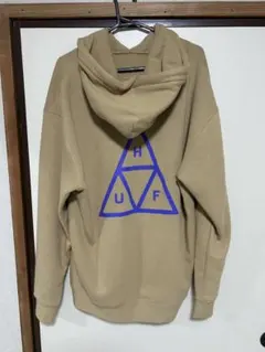 HUF ベージュパーカー Lサイズ