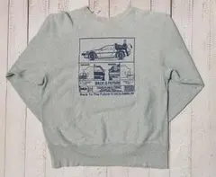 90s reverse weave L back to the future