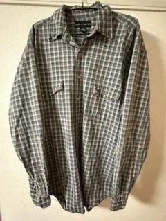 Croft&Barrow チェック柄 長袖シャツ オーバーサイズ