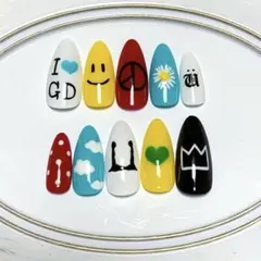 ✧現品✧ ネイルチップ G-DRAGONネイル ジヨン