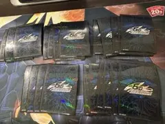 遊戯王5D's 竜の紋章 青 ブルー スリーブ44枚 中古