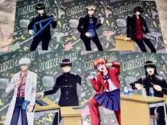 3年Z組銀八先生　銀魂　ローソン　オリジナルクリアファイル　7種コンプリート