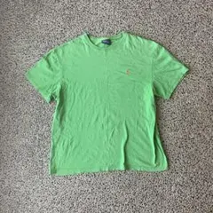90s Polo by Ralph Lauren 半袖カットソー M グリーン