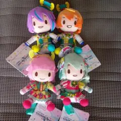 プロセカ ワンダショ　聖なる夜に、この歌声を ふわぷち ミニぬいぐるみ 4種