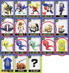 スプラトゥーン3　チョコエッグ　フィギュア　6種類(8個)＋おまけ