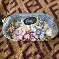 FEILER フラワー柄ミニポーチ　新品