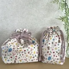 2026SS 輸入リバティ 巾着袋 ハンドメイド Betsy Check - メルカリ