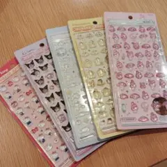 【正規品・新品】サンリオ ボンボンドロップシールミニ 5種セット