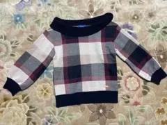 美品　BLUE LABEL CRESTBRIDGE チェック柄ニット 38