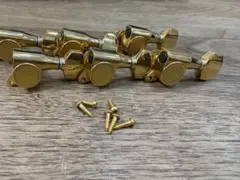 Gotoh ペグ　6連　ゴールド