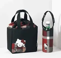 sweet 10月号増刊 ハローキティ巾着カバー付きトート&ペットボトルホルダー