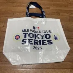 ★新品未使用 MLB 東京シリーズ ドジャース シカゴ バッグ ショッパー　白