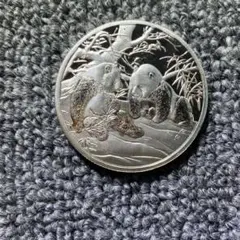【オ―ストラリア2023年1ドル純銀貨】1オンス／ルナラビット／クリアケ―ス付き オ―ストラリア2023年1ドル純銀貨】1オンス／ルナラビット／クリアケ―ス
