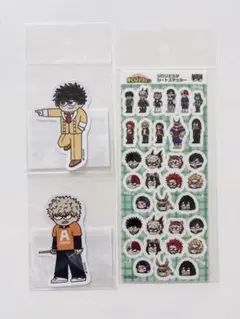 ヒロアカ ジロリダイカットステッカー 文化祭 爆豪 緑谷