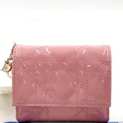 【美品】クリスチャンディオール　レディディオール　ロータスウォレット　日本限定