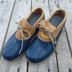 送料無料　エルエルビーン レインシューズ　ビーンブーツ ラバーモカシン