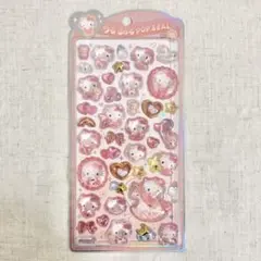 【正規品】 サンリオ ハローキティ 赤 ベビー うるちゅるポップシール