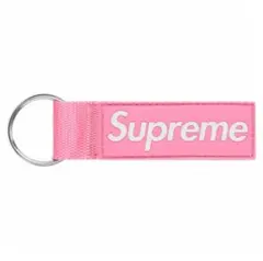 supreme Webbing Keychain Pinkのサムネイル