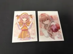 甘神夕奈　甘神さんちの縁結び 特典　漫画イラストカード　2枚セット