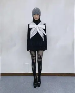 litmus her praha ハープラハ リボン ハーネス 白 ビスチェ - メルカリ