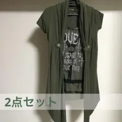 【送料込】ゴーストオブハーレム Tシャツ 2点セット Y2K 00s サブカルのサムネイル